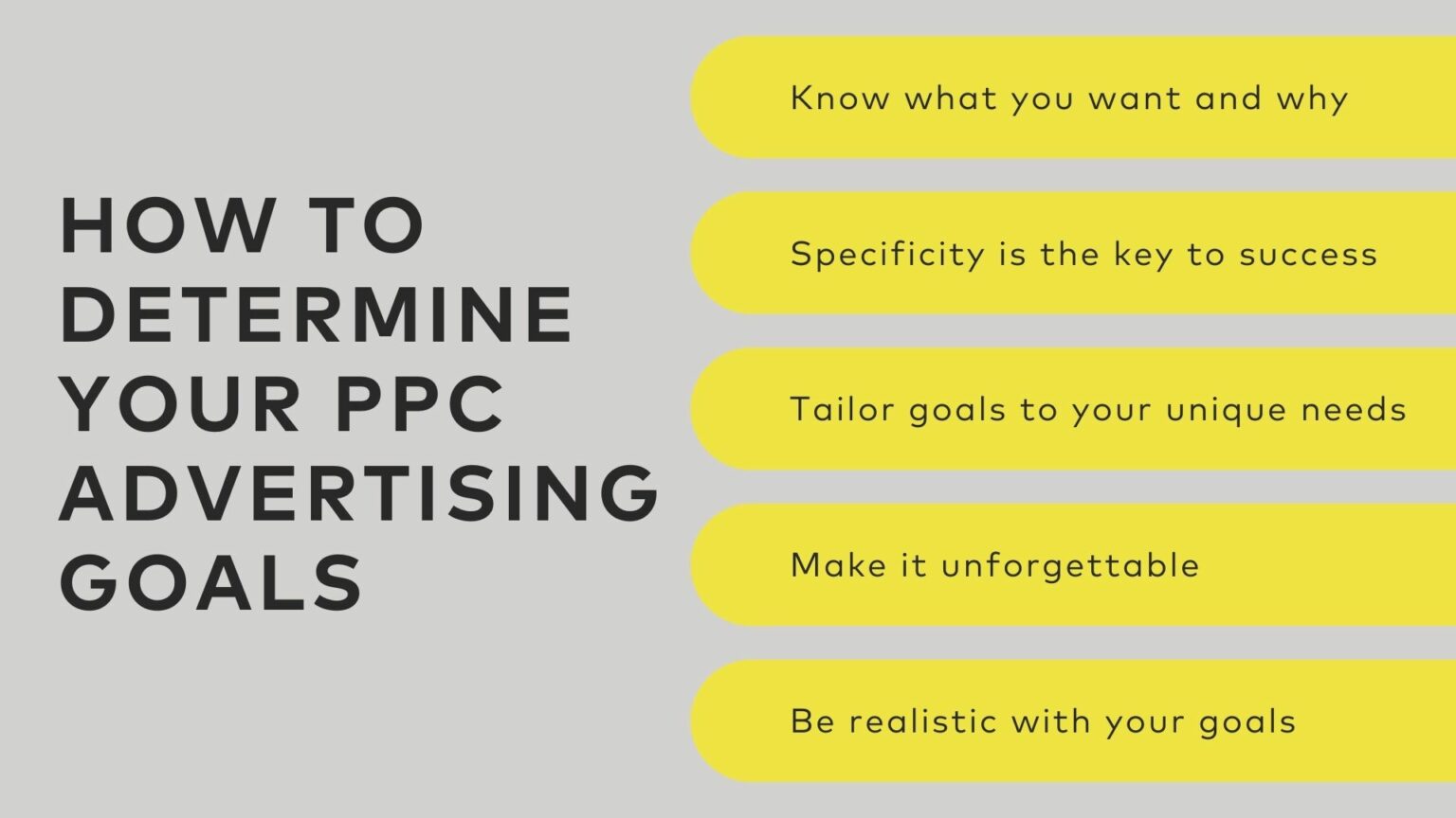 Setting PPC Campaign Goals to Drive Growth and Conversions Like a Pro ...